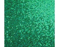 Luxury Sequin Dance Wear Stretch Fabric Material – KELLY GREEN
