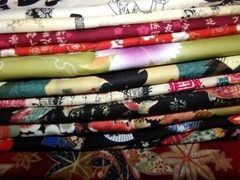 ASIAN Chinese Japanese ORIENTAL flower Cotton Fabric U-Pick 1/2 yd or as listed