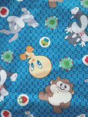 looney tunes babies fun fabric 11 by 8.5 inch blue 1pc