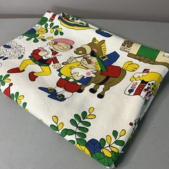 Fairy Tales Children Cotton Fabric Vintage House N Home Fabrics & Draperies 1 Yd
