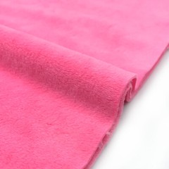 Solid Color Short Plush Velvet Fabric Polyester Material Super Soft Diy Handmade