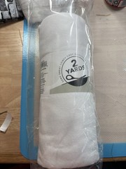 2 Yards Comfy Cozy White Flannel Fabric 43 Inches Wide New In Package