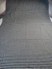 Fabric – 100% Houndstooth WOOL Black and White 48″ L x 60″ W