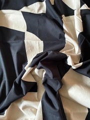Authentic Italian designer luxury fabric, made in Italy .Pure Cotton