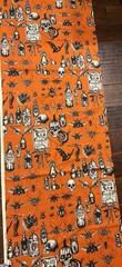 Alexander Henry Fabrics Dark Magic Halloween 160” Length 22” Wide Skeletons Bats