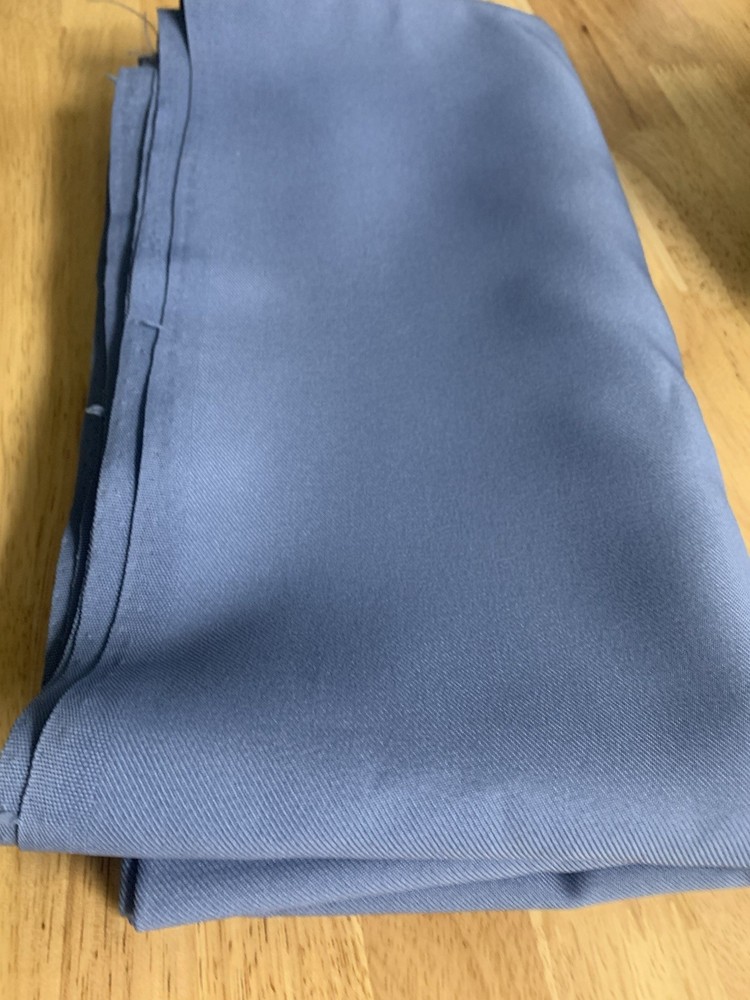 Vintage Denim Slate Blue Fabric 55” X 58” 1.5 Yards Polyester Cotton ?