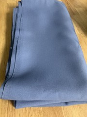 Vintage Denim Slate Blue Fabric 55” X 58” 1.5 Yards Polyester Cotton ?