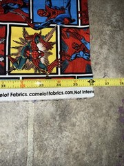Marvel Spider-Man License Precut 100% Cotton Fabric 1 Yard