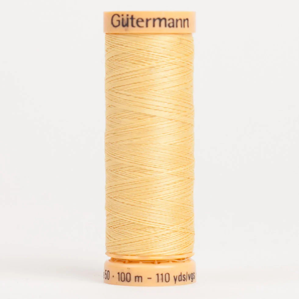 Gutermann Cotton Thread 100m – 1600 Yellow