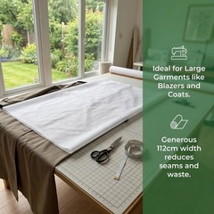 Double-sided Adhesive Lining Ironing Fabric Non-woven Fusible Interfacing