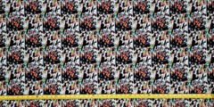 BLEACH COLLAGE ANIME 1 YARD FABRIC ( 36″ X 58″ ) BRAND NEW