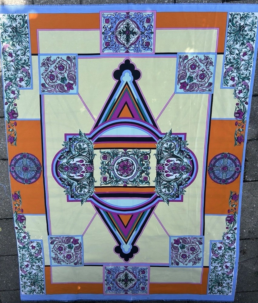Stunning Material Colorful For Decor Or Clothing Polyester 46 X 36