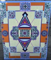 Stunning Material Colorful For Decor Or Clothing Polyester 46 X 36