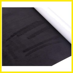 Black Microfiber Fabric Self-Adhesive Suede Look 16.5in x 59in, Self-Adhesive…