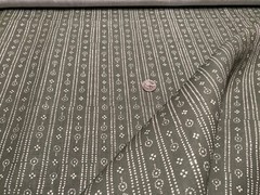 1.75YD PARKER & JULES Birdlip Hunter Colorway 100% Oyster Linen Fabric Belgium