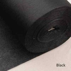 100cm Gray White Black Non-woven Fabric Linings Iron On Sewing Single-sided