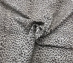P KAUFMANN CHEETAH EBONY GRAY LEOPARD ANIMAL PRINT MULTIUSE FABRIC BY YARD 54″W
