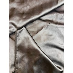 Black silky fabric with a shiny, satin finish – sold by 1/2 yard