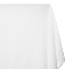 AK TRADING CO. 50″ Wide 100% Cotton Gauze Fabric – White, 10 Yards