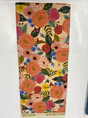 Rifle Paper Co English Garden Canvas Pink Fabric 2 Yards