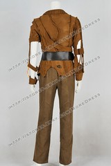 Costume Fits Star Trek The Wrath Of Khan Cosplay Khan Jacket Suit Suede Outfit