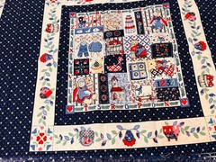 Large Fabric Lot Country Crafts DIY Decor BIN F