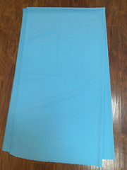 new Light Blue Cotton Sateen Elastic Stretchable FABRIC 45″wide x 78″long 2yards
