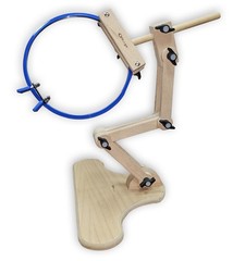 Adjustable Embroidery Table Stand with Swivel Holder, Cross Stitch Naturel