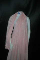 Wool rayon Knit Jersey Fabric Ecofriendly drapey Heather red pink by the yard