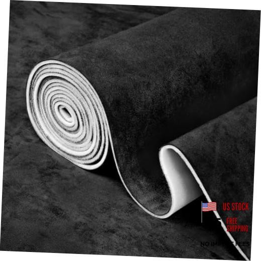 Suede Headliner Fabric, 120″ L×60″ W Car Headliner Material, 120″L×60″W Black