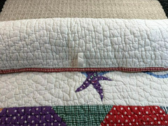 Quilted Wall Hanging 27″ x 19″ Nautical Theme Baby’s Room