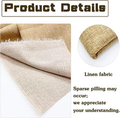 19.7X57.5 Inch Linen Speaker Grill Cloth, Speaker Fabric Protective Dustproof Me