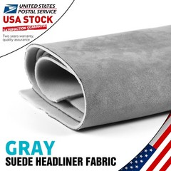 60”x60” Headliner Fabric Suede Pickup truck ceiling Liner Sag Upholstery 3MM