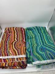 OOP Rare Kaffe Fassett Jupiter Brown & Green #PWGP131 3 1/3 yards