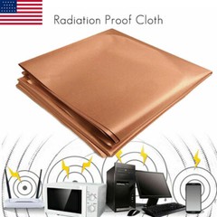 EMF Protection Pure Copper Fabric – RFID/EMI/RF Shielding Radiation-Proof Cloth