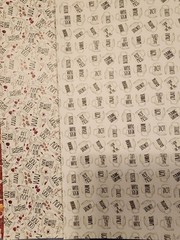 Polka Dotted Peach Faux Leather 6 Sheets 9×12 Texas Roadhouse Western RAE DUNN