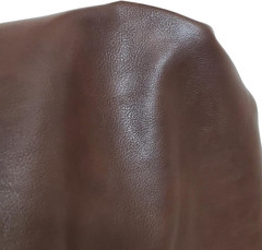 | Brown Fenice Soft Faux Vegan Leather PU (Peta Approved Vegan) | 1 Yard (36 Inc