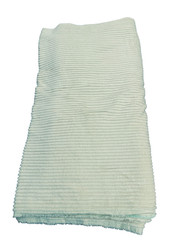 Pale Yellow Cotton Chenille Fabric by the Yard – 58” Wide Soft Ribbed Textured
