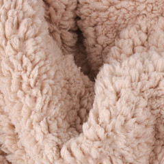 1M Polyester Sherpa Berber Fleece Fabric Faux Fur Lining Cloth Plain Soft Winter