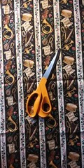 🎻 FQ MUSICAL INSTRUMENTS 🎻 Holiday Christmas 100% Cotton Fabric (18″x22″)
