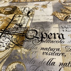 Night at the Opera Cotton Fabric, Kanvas Studio, Benartex. 2 yards