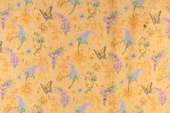 2.0+ Yards 3 Pieces Jo-Ann Fabric Elizabeth’s Garden Butterflies Flowers Yellow