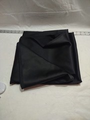 Gabardine Black Fabric 2 Yards 2 Way Stretchy 44″ X 15″ Approx.