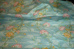 6.5 Yds Schumacher Fabric Nagano Chintz Asian WaterGarden Upholstery 54″ x 234″