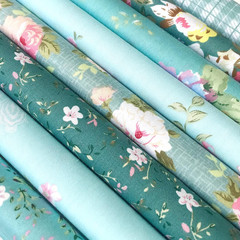 8pcs Cotton Craft Fabric Bundle 18″ x 22″ Pre-Cut Fat Quarters Quilting Fabric f