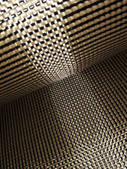 Coffee + Black Aramid Carbon Fiber Blended Fixed cloth For Ping-pong board