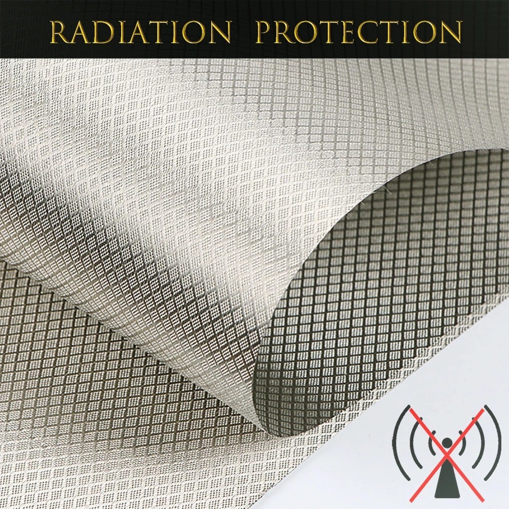 Copper Faraday Fabric Anti-Oxidation EMF RF Shielding for RFID Wallets 43″ Width
