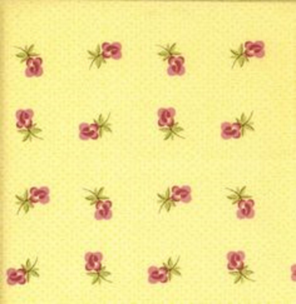 Verna Mosquera- Sweet Escape Collection-Miniature Roses in Yellow (EOB)OOP