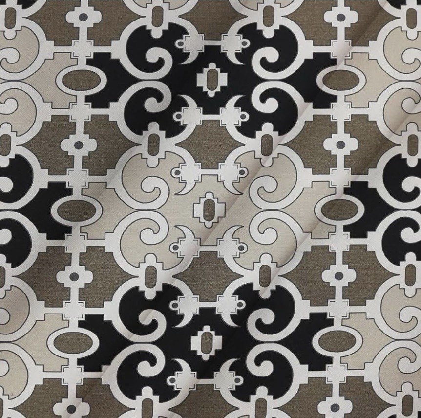 Majestic Giftware 100% Cotton Twill Fabric 6 Yard stone Color 65 Inches Wide