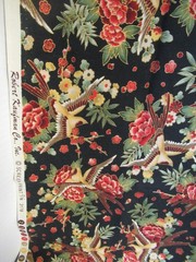 Robert Kaufman Fabrics Imperial Collection Black ORIENTAL COTTON FABRIC 1YX42
